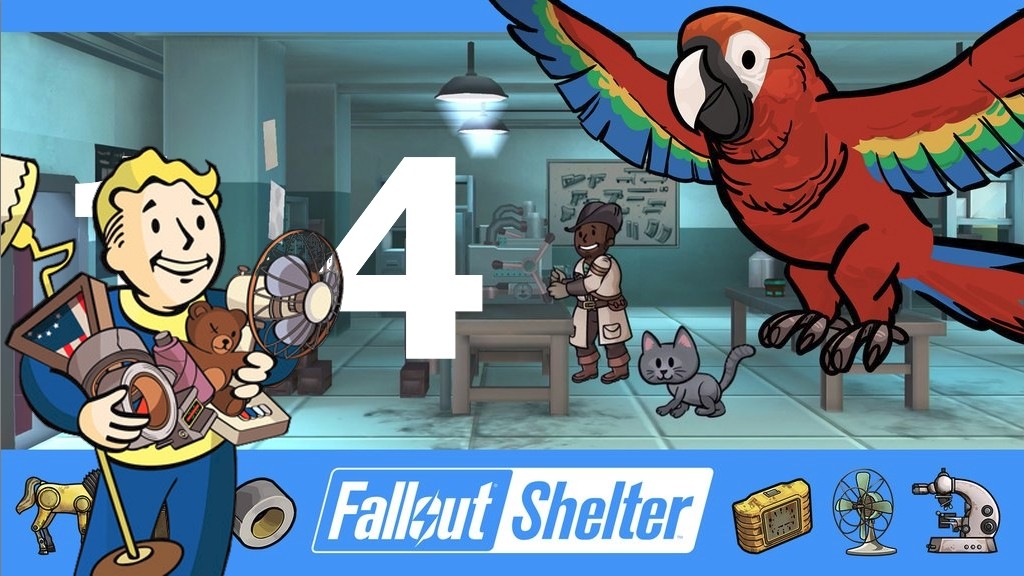 Bethesda добавила в Fallout Shelter крафт и птиц