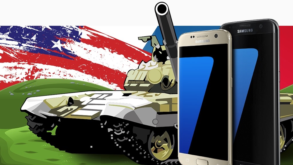 Galaxy S7 в России работает дольше американского