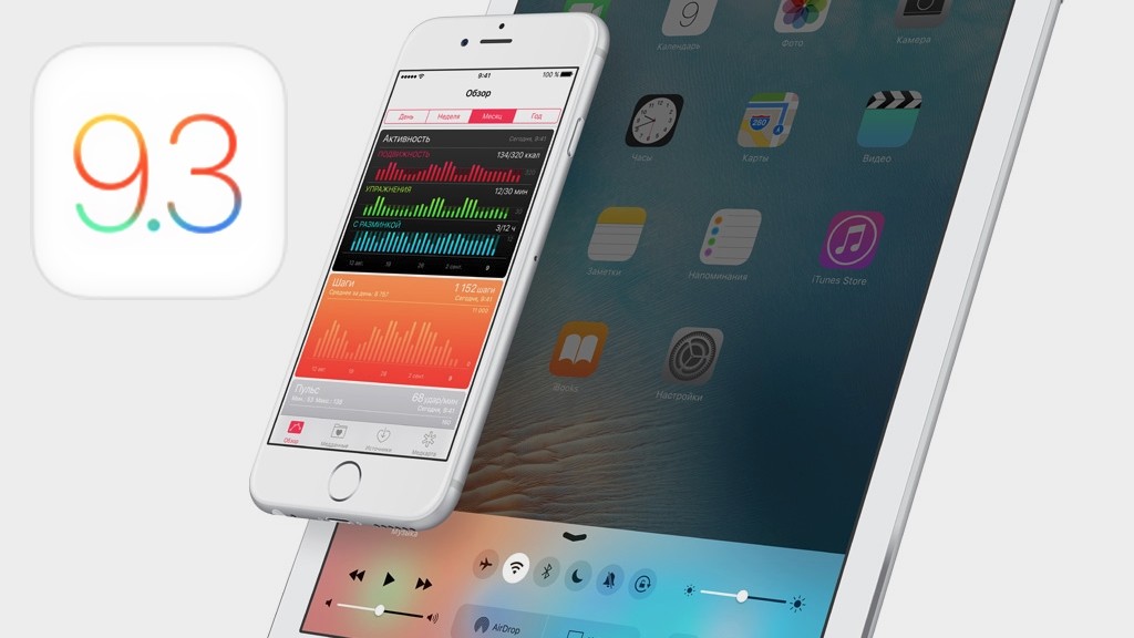 Краткий официальный список нововведений iOS 9.3