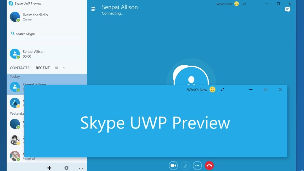 Революция в Skype. Microsoft публикует скриншоты