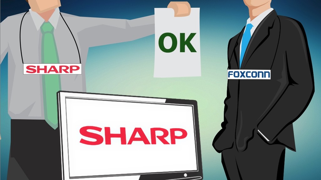 Sharp всё-таки уйдёт под крыло Foxconn