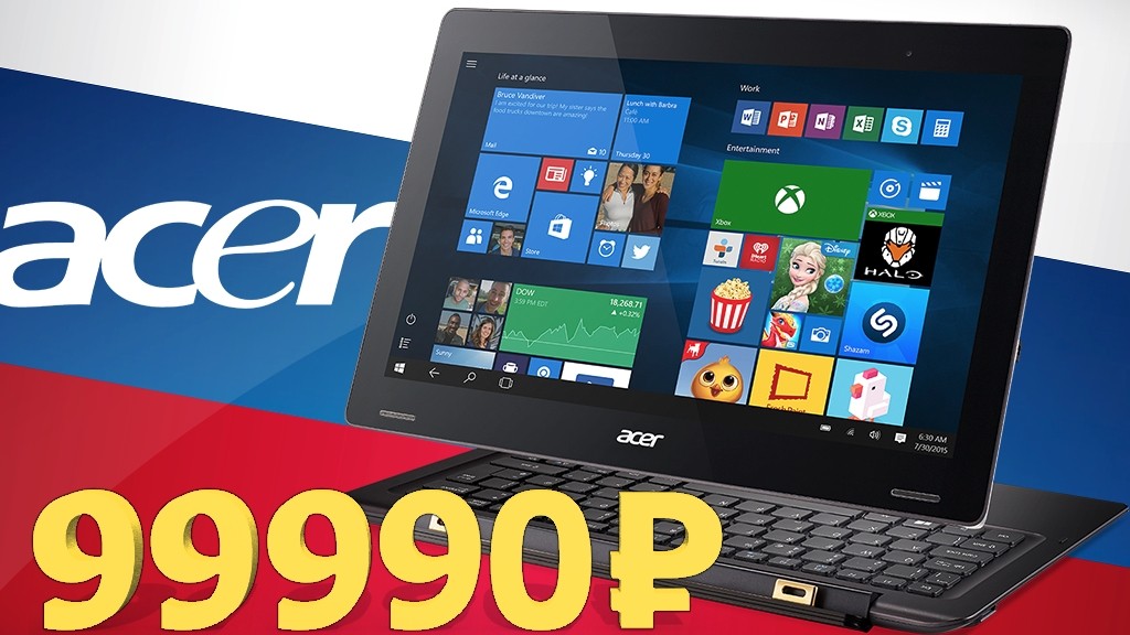 Важный для Acer планшет Switch 12 S уже в России