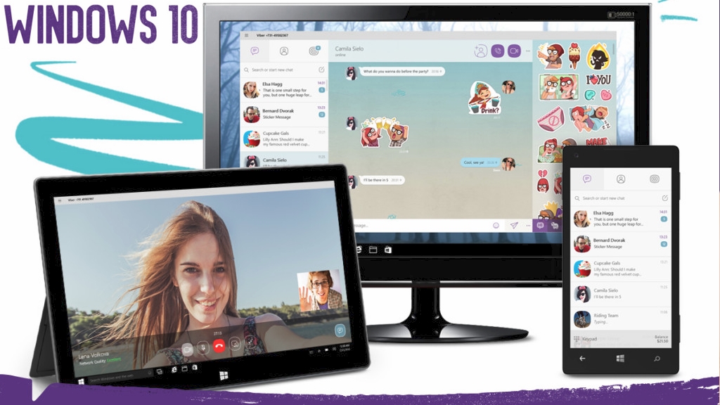 Viber вышел на Windows 10