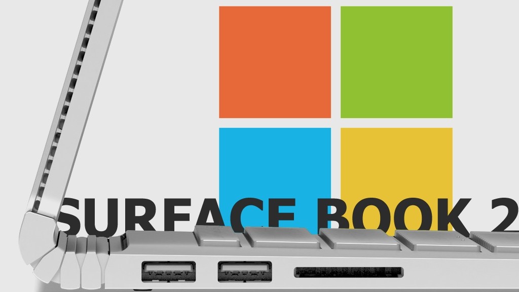 Первые слухи о новом Microsoft Surface Book 2