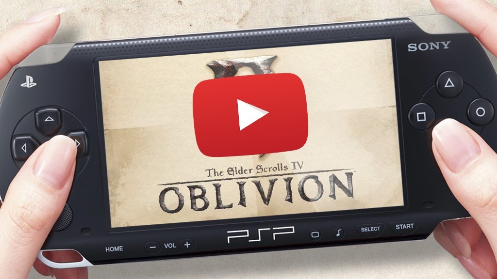 Вот, как мог выглядеть TES IV: Oblivion на PSP