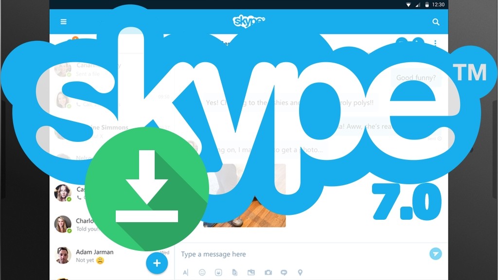 Представлен преобразившийся Skype 7 для Android