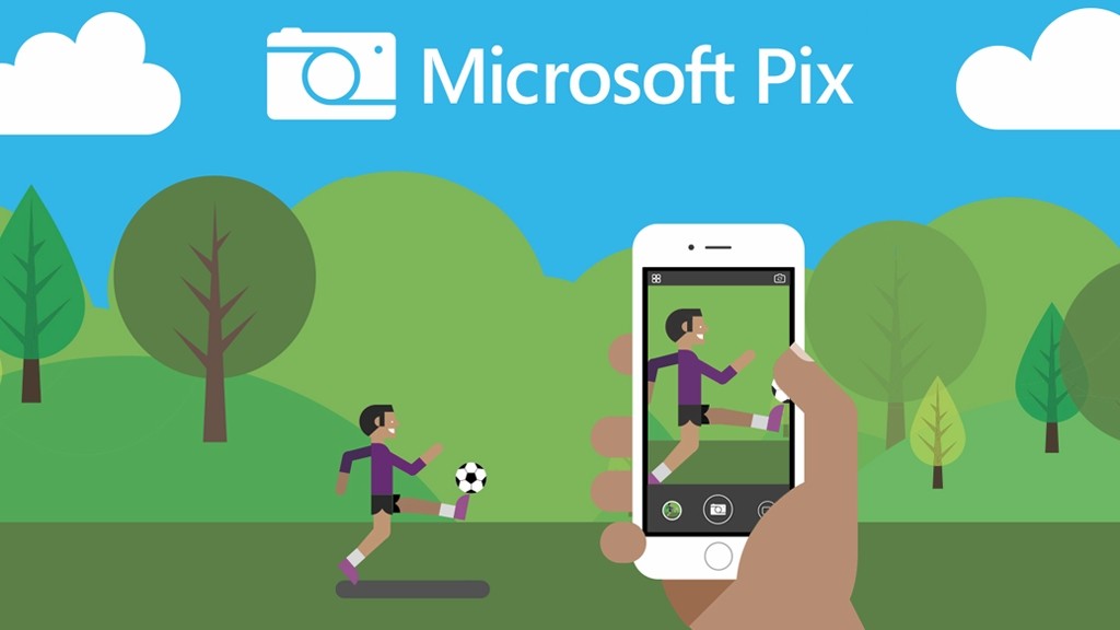 Microsoft Pix — это крутая камера для iOS с A.I.
