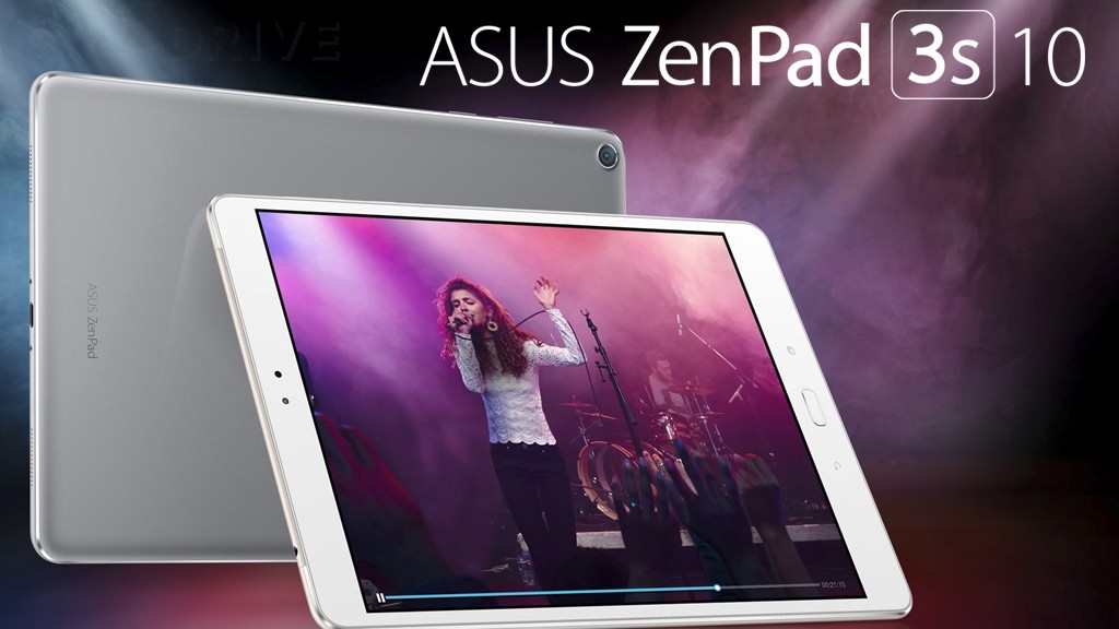Новый планшет ASUS ZenPad 3S 10 с 10” 2K-экраном. Видео